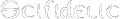 Scifidelic White Logo